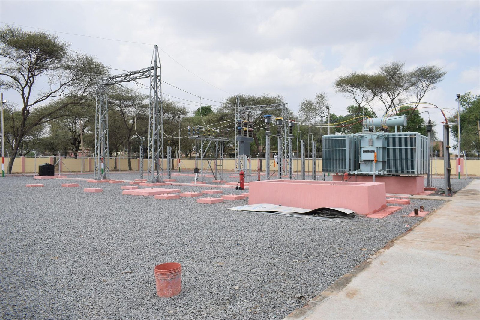 Newly commissioned 33 kV substation in Haryana